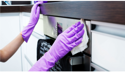 Уборка духовки